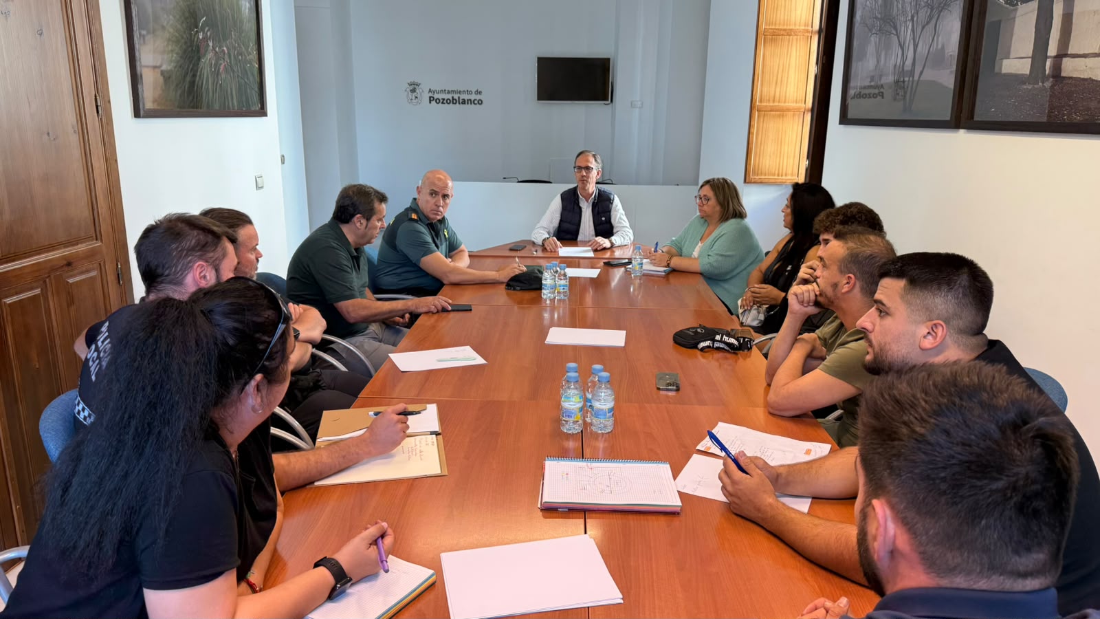 El Ayuntamiento de Pozoblanco coordina el dispositivo especial de seguridad para el Slow Music Pozoblanco, que prevé reunir a más de 10.000 personas
